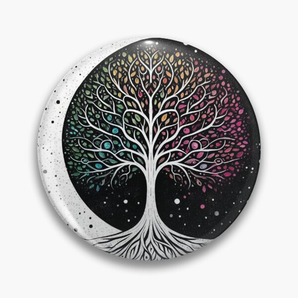 Item preview, Cosmic Serenity: The Intergalactic Tree of Life designed and sold by lolodrawing.