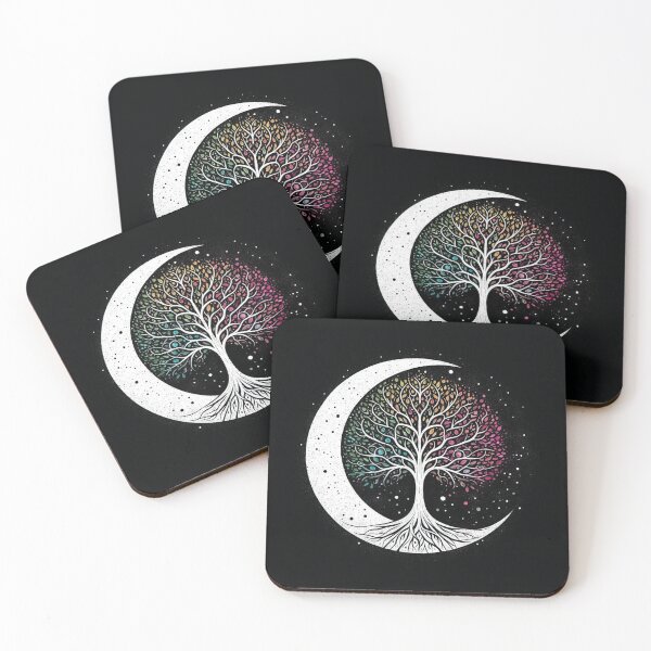 Item preview, Cosmic Serenity: The Intergalactic Tree of Life designed and sold by lolodrawing.