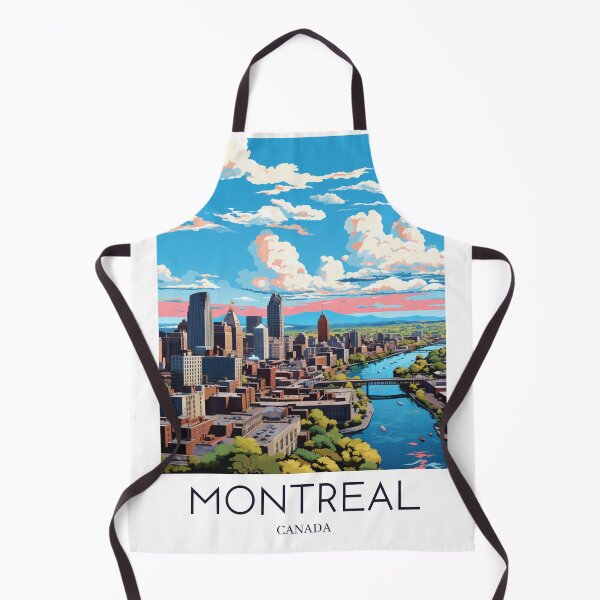 Item preview, A Pop Art Travel Print of Montreal - Canada designed and sold by StudioRedKoala.