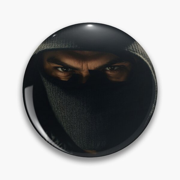 Item preview, Angry robber with hoodie and mask, designed and sold by stevanovicigor.