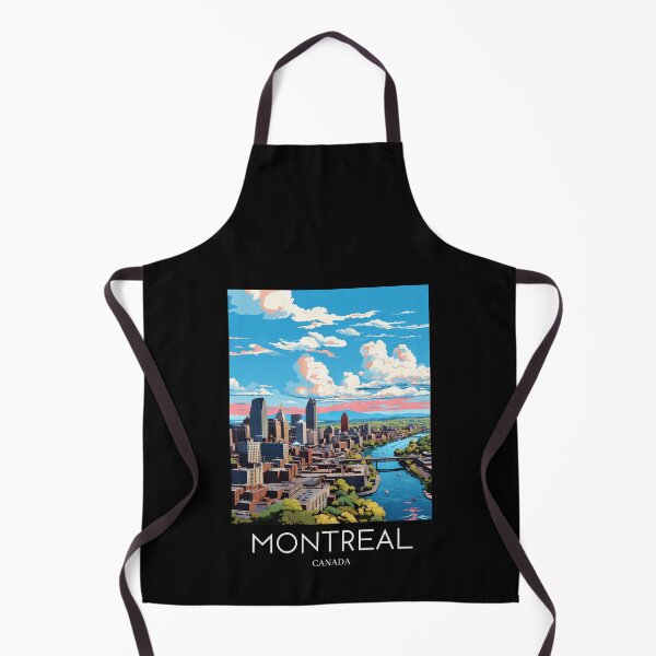 Item preview, A Pop Art Travel Print of Montreal - Canada designed and sold by StudioRedKoala.