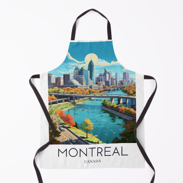 Item preview, A Pop Art Travel Print of Montreal - Canada designed and sold by StudioRedKoala.