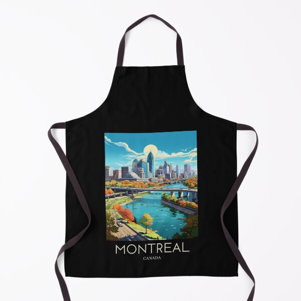 Item preview, A Pop Art Travel Print of Montreal - Canada designed and sold by StudioRedKoala.