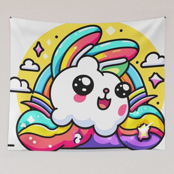 Item preview, The Algorithmic Bunny designed and sold by digitalgull.