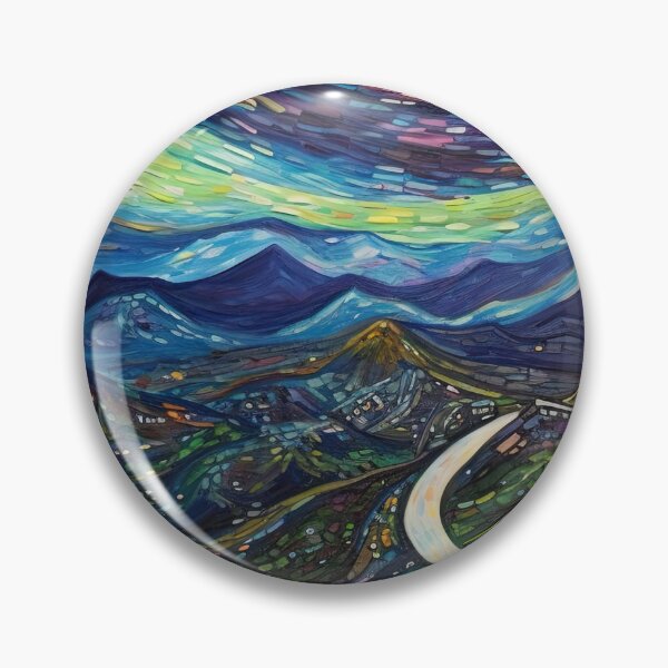 Item preview, High Sierra Mountains at Night designed and sold by OccultDreams.
