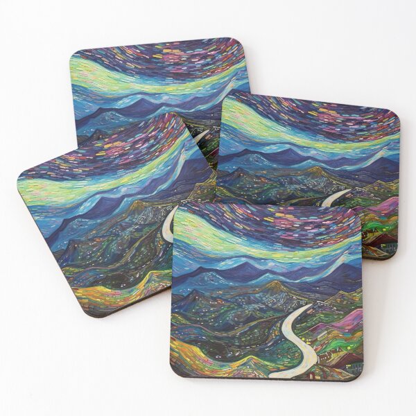 Item preview, High Sierra Mountains at Night designed and sold by OccultDreams.