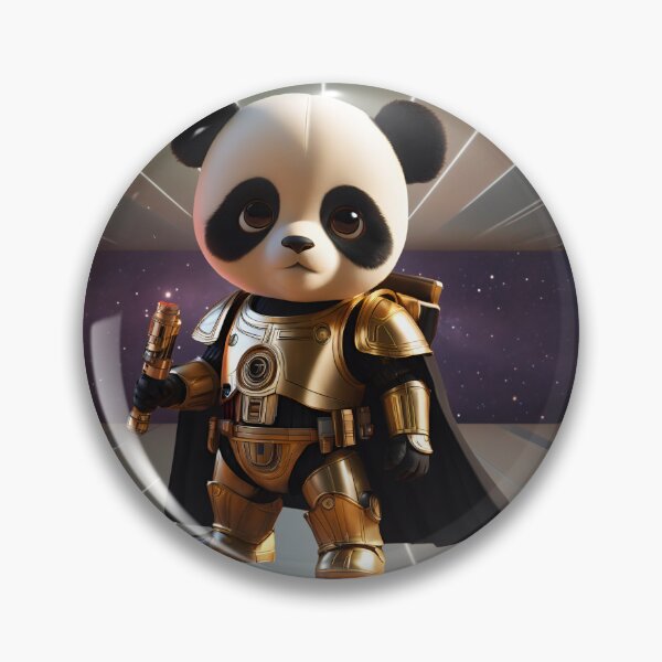 Item preview, Panda Robot in Galaxy  designed and sold by BotunPeony.