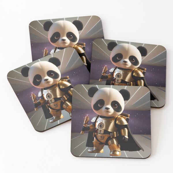 Item preview, Panda Robot in Galaxy  designed and sold by BotunPeony.