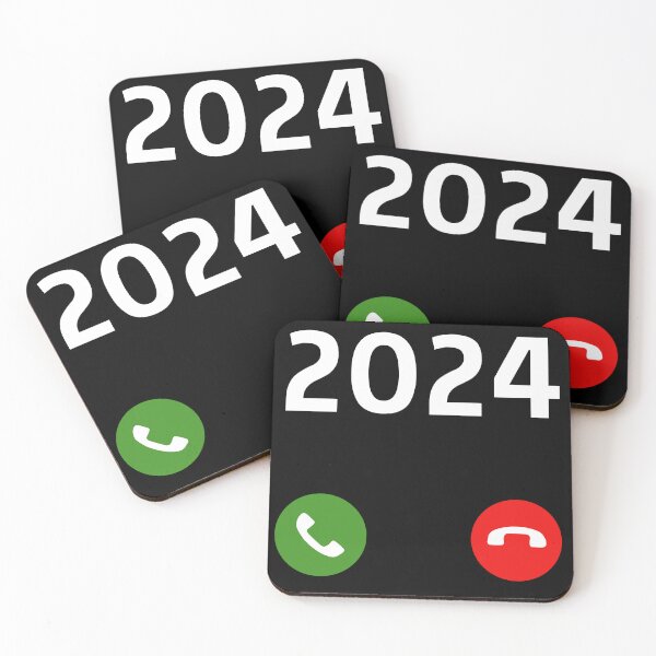 Item preview, New Year 2024 Hello 2024 is calling designed and sold by CyberArtistOne.
