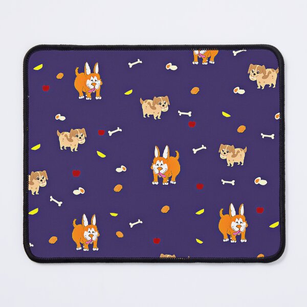 Item preview, Midnight Blue Dogs Pattern designed and sold by MasalaStrokes.