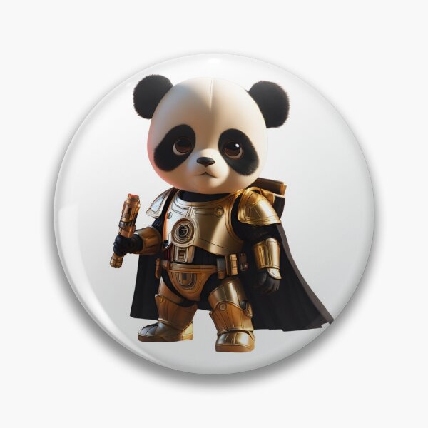 Item preview, Robot Panda is training to fight. designed and sold by BotunPeony.