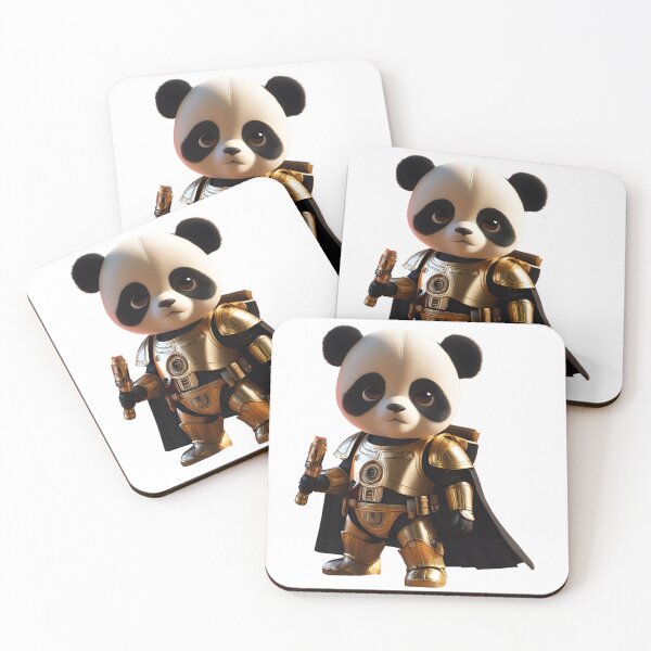 Item preview, Robot Panda is training to fight. designed and sold by BotunPeony.
