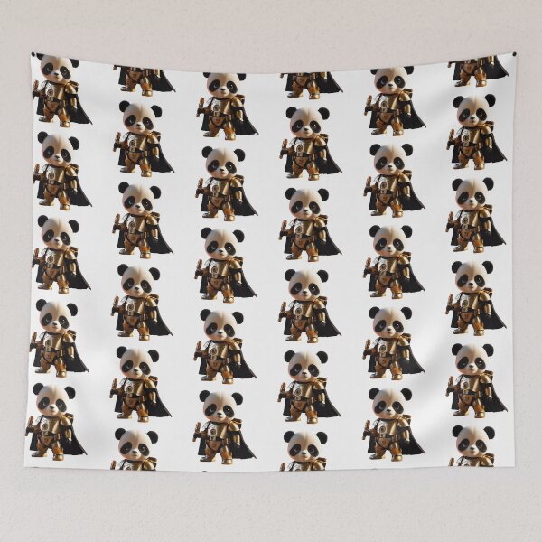 Item preview, Robot Panda is training to fight. designed and sold by BotunPeony.