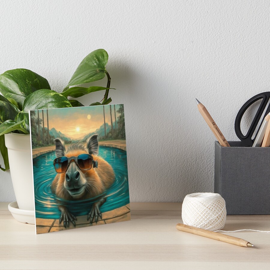 Item preview, Art Board Print designed and sold by AImonk.