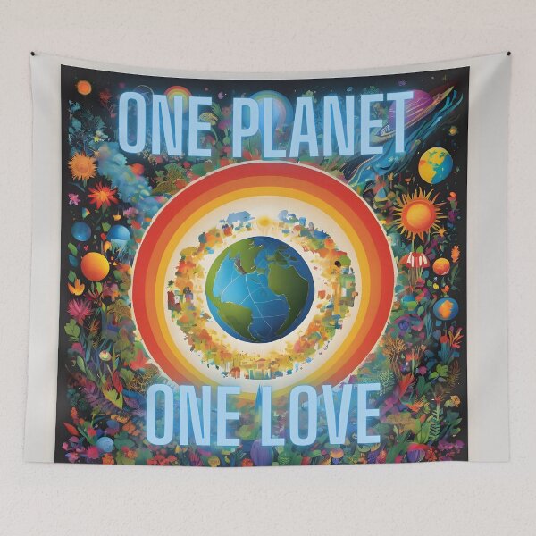 Item preview, One Planet - One Love designed and sold by Dan Farsaci.