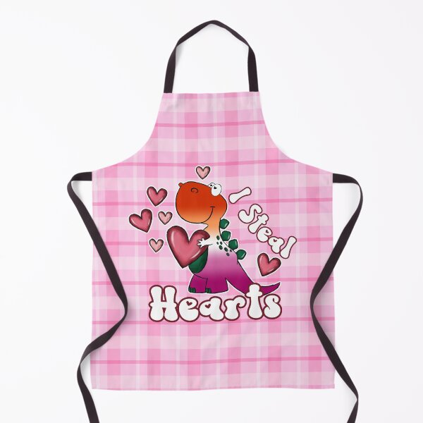 Item preview, I Steal Hearts, Dinosaur in Lesbian Flag Colors designed and sold by Savchuk-Vova.