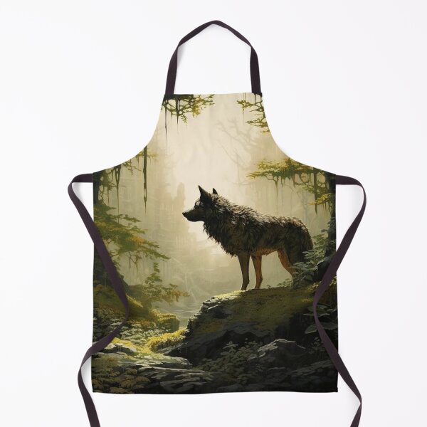Item preview, Mystic Wolf in Enchanted Forest designed and sold by vk09.