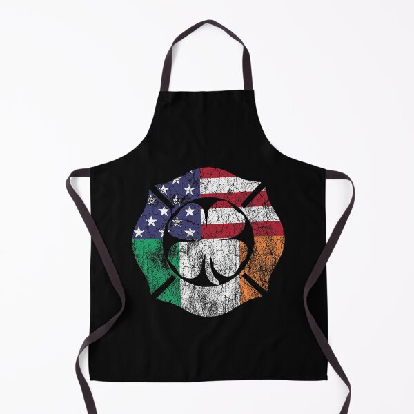 Item preview, Firefighter St Patrick's Day Irish Flag Shamrock Dad designed and sold by BalladOfZeus.