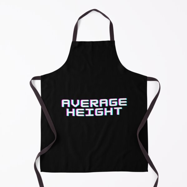 Item preview, Average Height funny designed and sold by Smix Pixels.