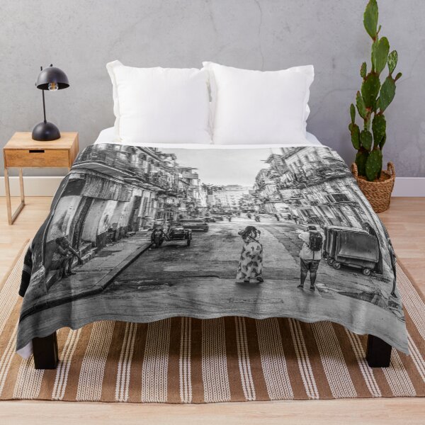 Item preview, Paseo De Marti, Havana, Cuba, Black And White designed and sold by Paul Thompson Photography.