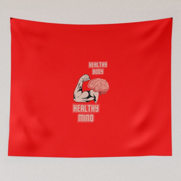Item preview, Healthy Body Healty Mind designed and sold by VasiljevichShop.