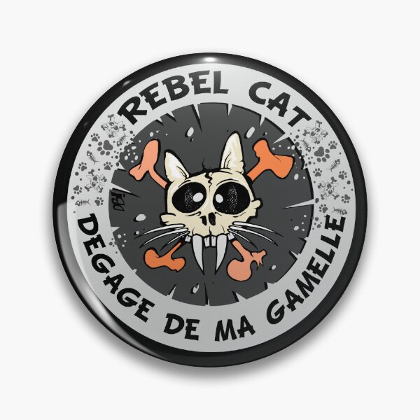 Item preview, Rebel cat, get out of my bowl designed and sold by Didier Bierjon.