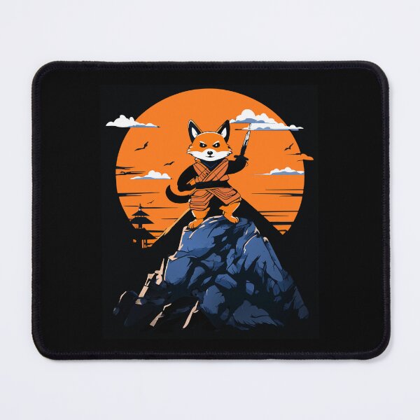 Item preview, Nina Fox On Mountain Top designed and sold by mftees.