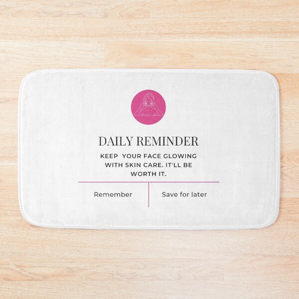 Item preview, Skincare Reminder designed and sold by kristineamae.