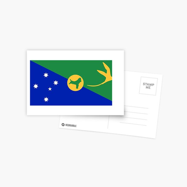 Aperçu de l'œuvre Territoire national du drapeau de l'île Christmas créée et vendue par Danler.