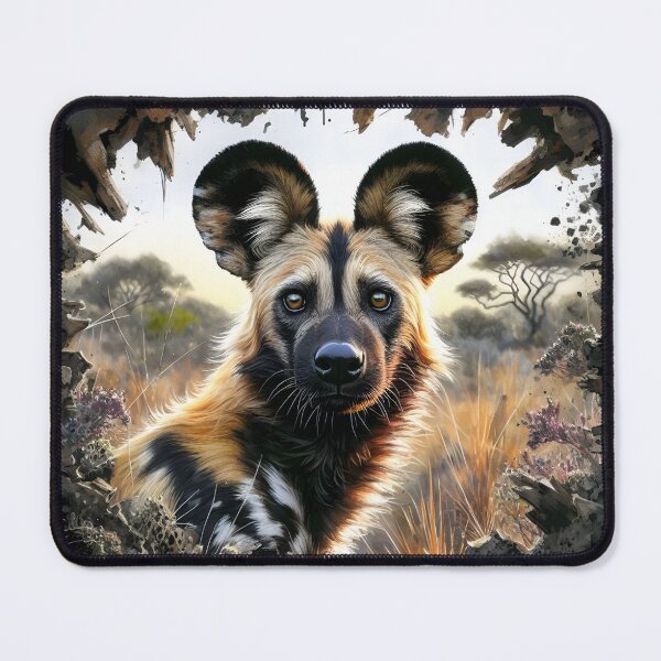 Item preview, African wild dog deisgn designed and sold by RubisLeaf.