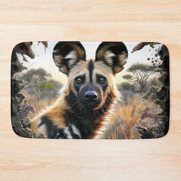 Item preview, African wild dog deisgn designed and sold by RubisLeaf.