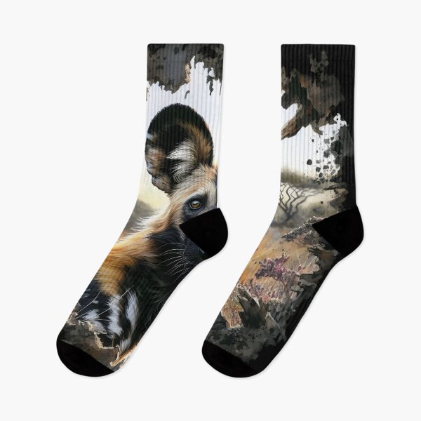 Item preview, African wild dog deisgn designed and sold by RubisLeaf.