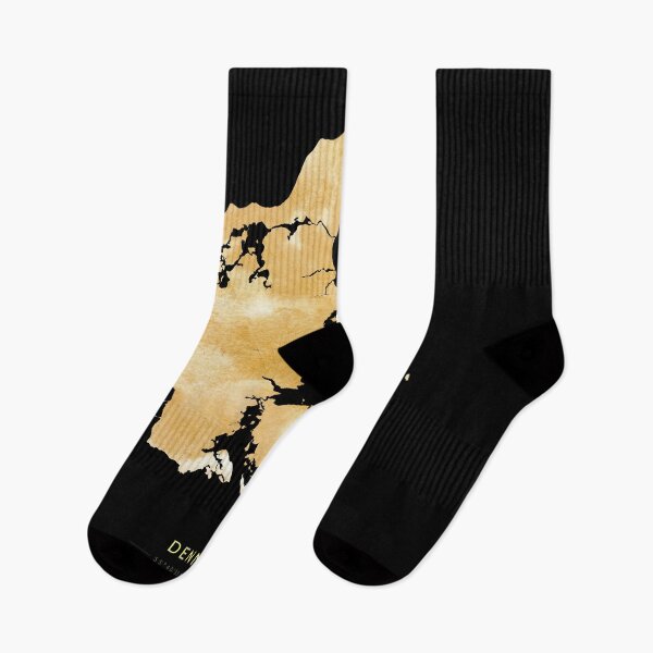 Item preview, Denmark map in gold color designed and sold by Jerhus.