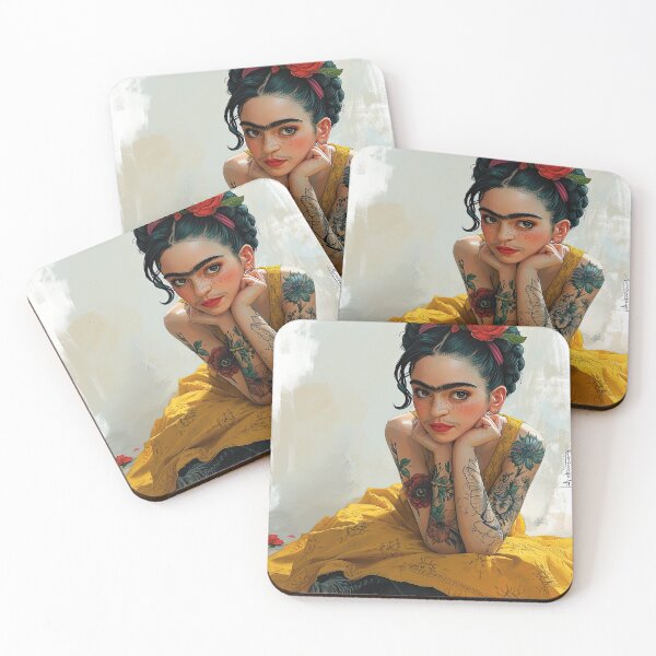 Item preview, Young Frida Kahlo  designed and sold by AIbrushedHamlet.
