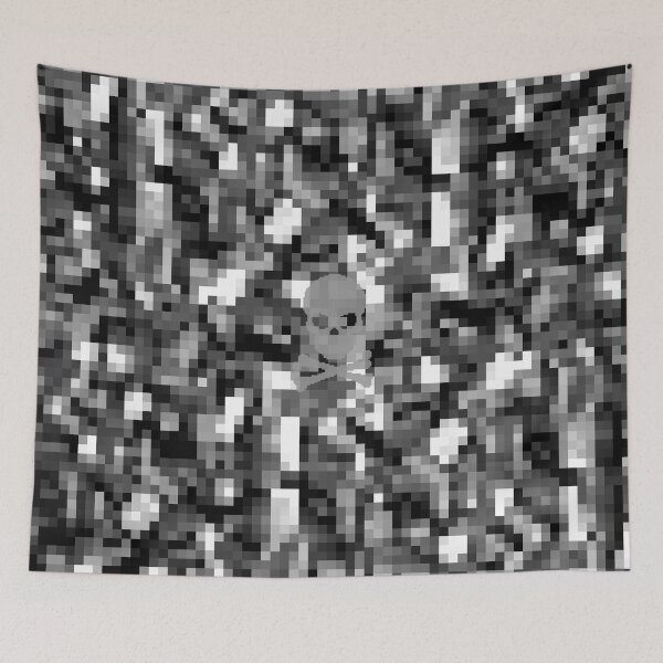 Item preview, digital skull designed and sold by manuvila.