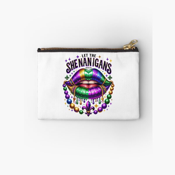 Item preview, Mardi Gras Mask Let The Shenanigans Begin  T-Shirt designed and sold by MAPDDesigns.