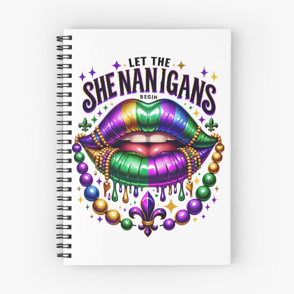 Item preview, Mardi Gras Mask Let The Shenanigans Begin  T-Shirt designed and sold by MAPDDesigns.