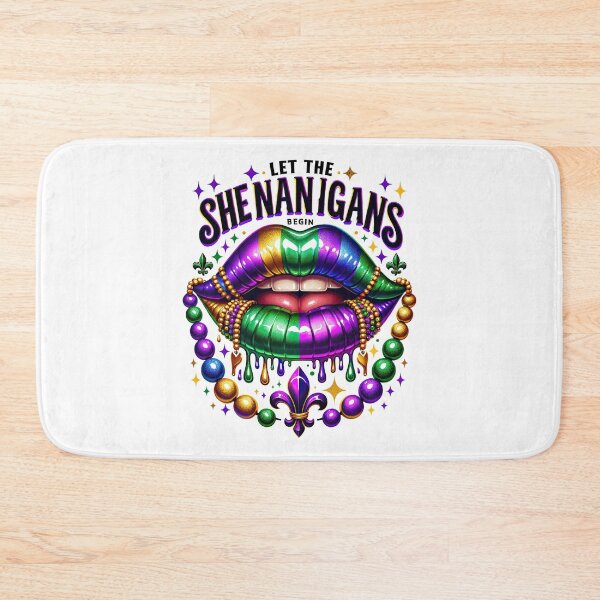 Item preview, Mardi Gras Mask Let The Shenanigans Begin  T-Shirt designed and sold by MAPDDesigns.
