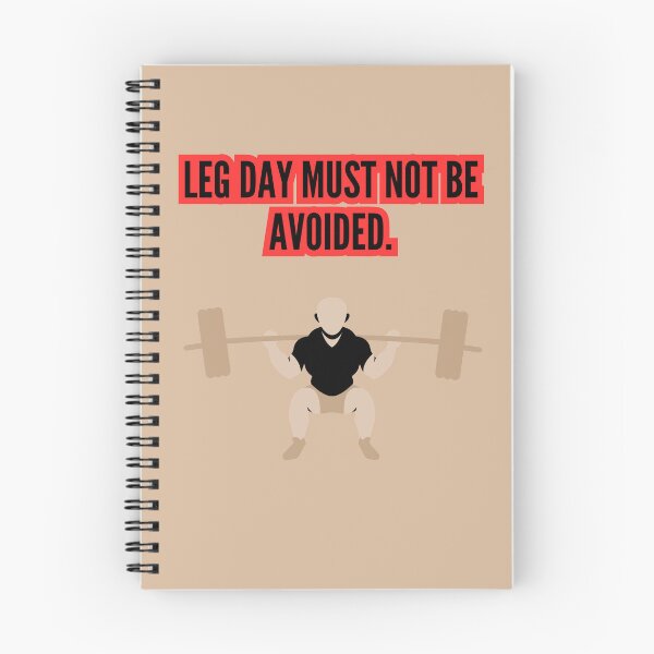 Item preview, Leg Day Must Not Be Avoided. designed and sold by VasiljevichShop.