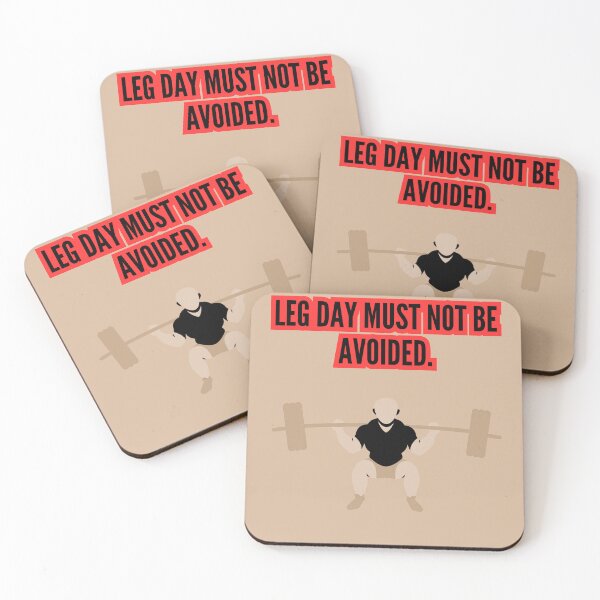 Item preview, Leg Day Must Not Be Avoided. designed and sold by VasiljevichShop.
