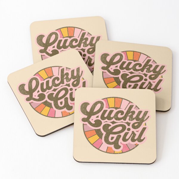 Item preview, Lucky Girl Retro St Patricks Day designed and sold by CheekyChimpCo.