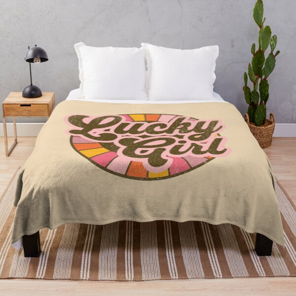 Item preview, Lucky Girl Retro St Patricks Day designed and sold by CheekyChimpCo.