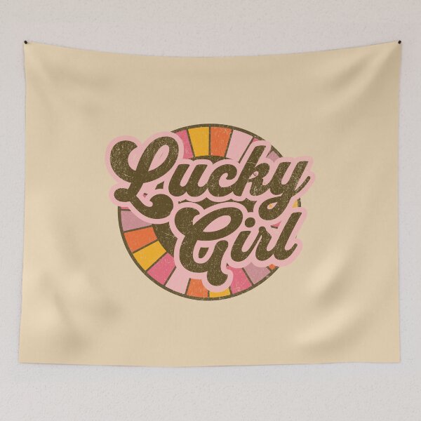 Item preview, Lucky Girl Retro St Patricks Day designed and sold by CheekyChimpCo.