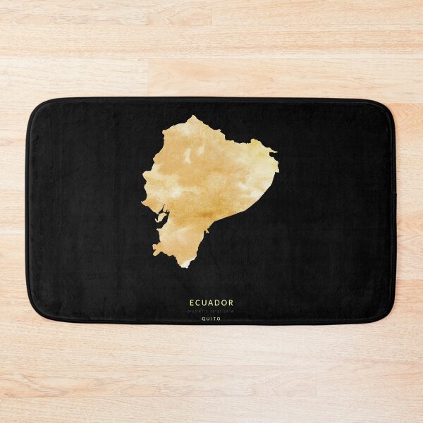 Item preview, Ecuador map in gold color designed and sold by Jerhus.
