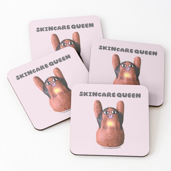 Item preview, Skincare queen, blob, cute blob, v3 | @lilsboobthangs © designed and sold by lilsboobthangs.