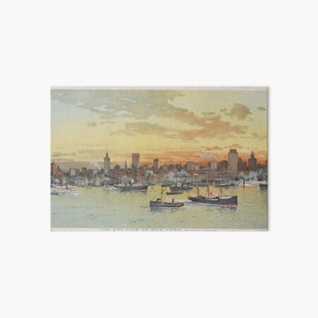 Artikel-Vorschau von Vintage Bildansicht von NYC (1896), designt und verkauft von BravuraMedia.