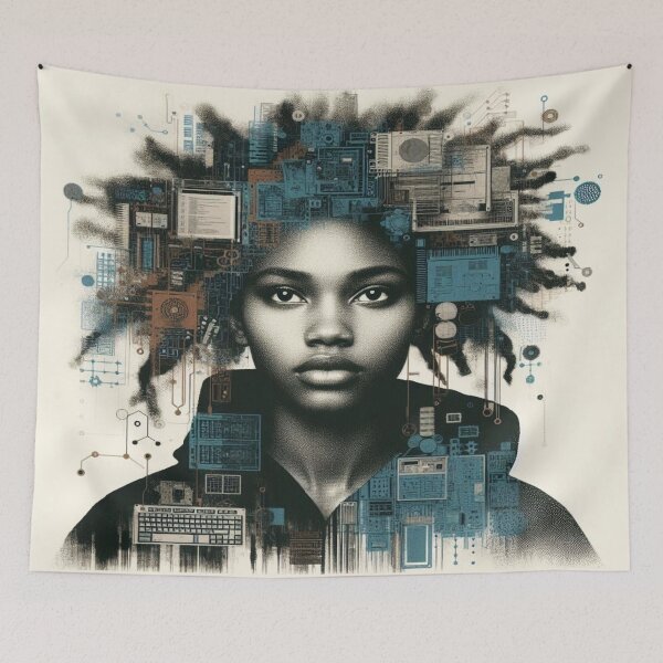 Item preview, Fusion of Mind and Technology designed and sold by gosecreativo20.