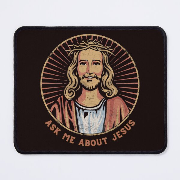 Item preview, Ask me about jesus - religion and god designed and sold by Superdealkoeln.