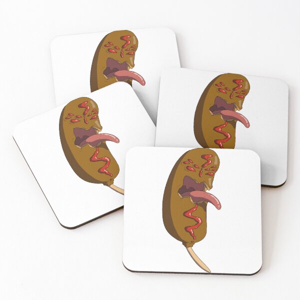 Item preview, Corndog Mimic designed and sold by RootSpellStudio.