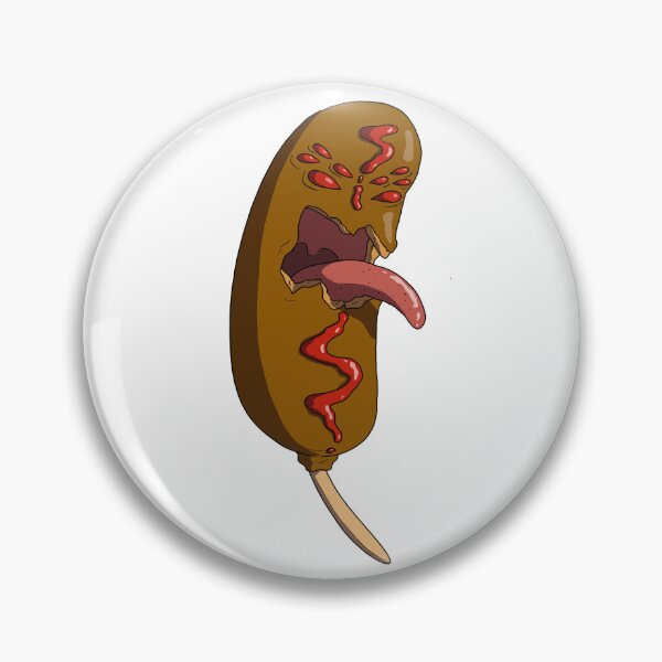 Item preview, Corndog Mimic designed and sold by RootSpellStudio.